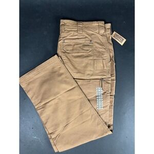 NewDuluth Trading Cargo Work Pants Men's 40 X 34 Tan Relaxed Fit Pockets